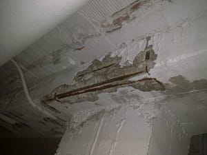 Filtración en sótano indicado para hacer una impermeabilización